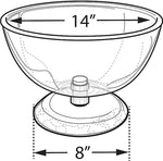 14" Single Bowl Counter Display