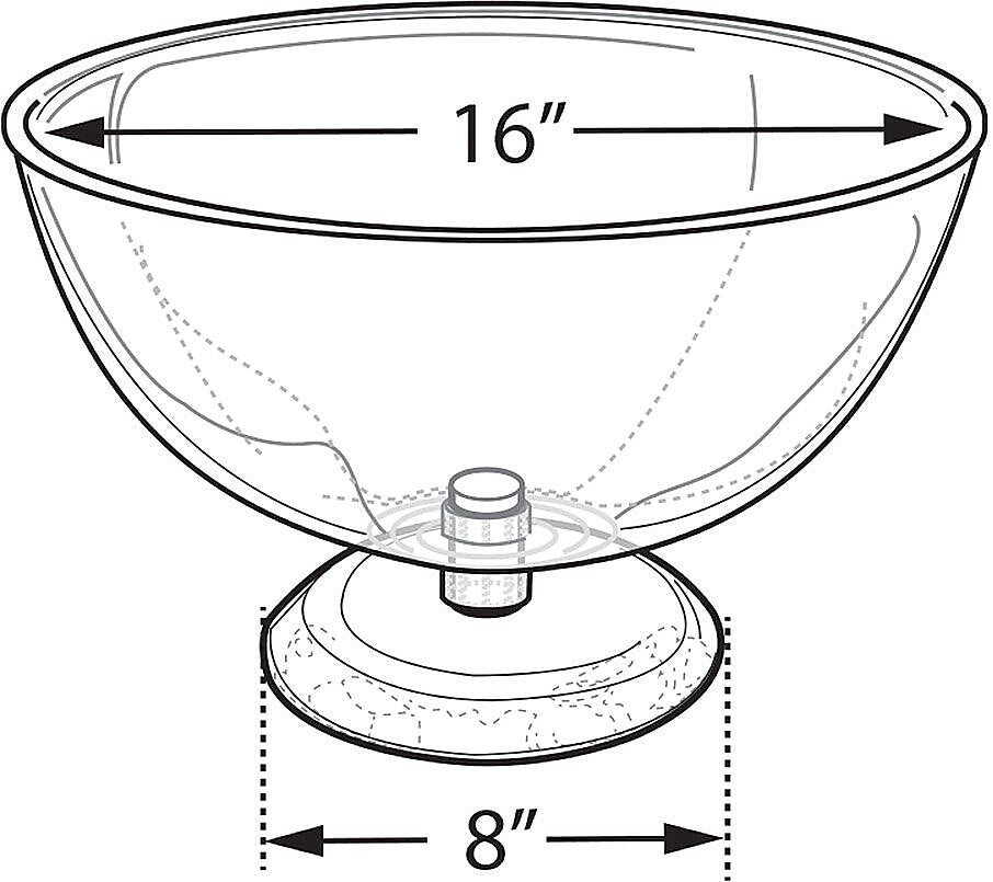 16" Single Bowl Counter Display