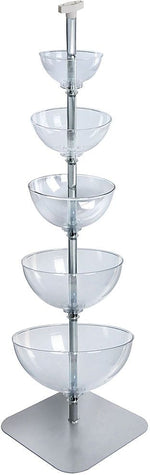 Azar Five-Tier Cascading Bowl Floor Display (750050)