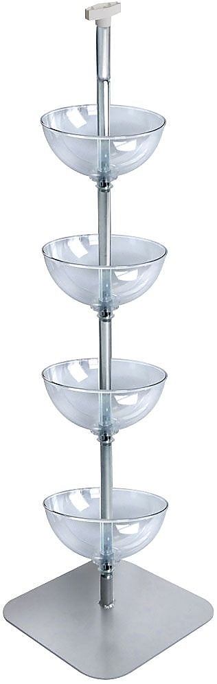 Azar Four-Tiered 12" Bowl Floor Display (751204)