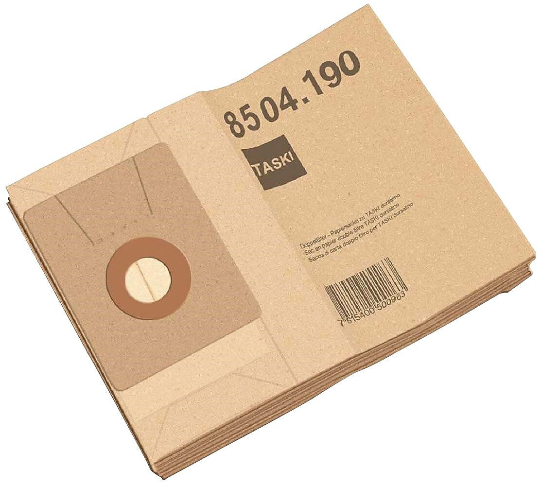 TASKI® Dorsalino® System Double Filtered Vacuum Bags, 10/CT