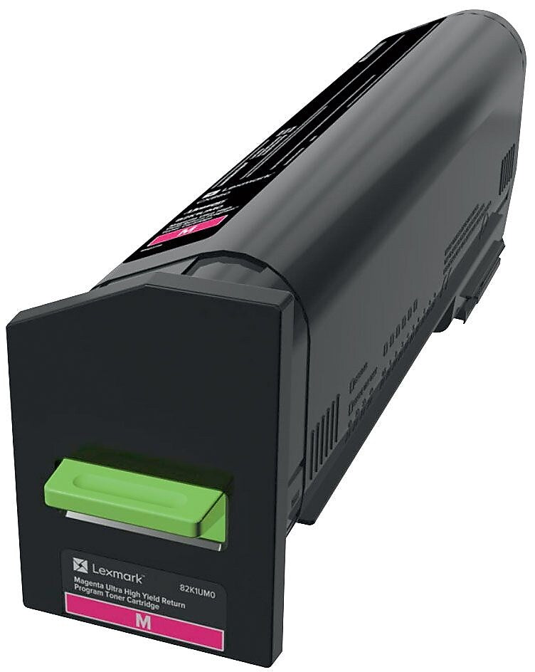 Lexmark CX860 Magenta Ultra High Yield Toner Cartridge, Prints Up to 55,000 Pages (82K1UM0)