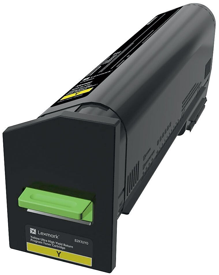 Lexmark CX860 Yellow Ultra High Yield Toner Cartridge, Prints Up to 55,000 Pages (82K1UY0)
