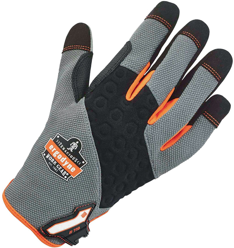 Ergodyne® ProFlex® 710 Heavy-Duty Utility Glove , Gray , LG , 1 Pair