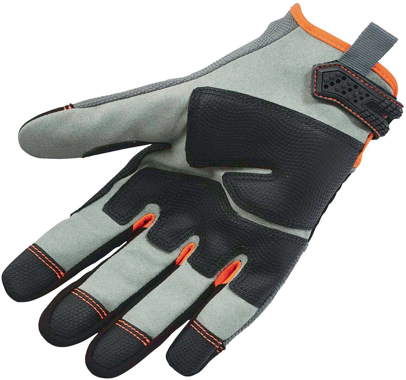 Ergodyne® ProFlex® 710 Heavy-Duty Utility Glove , Gray , LG , 1 Pair