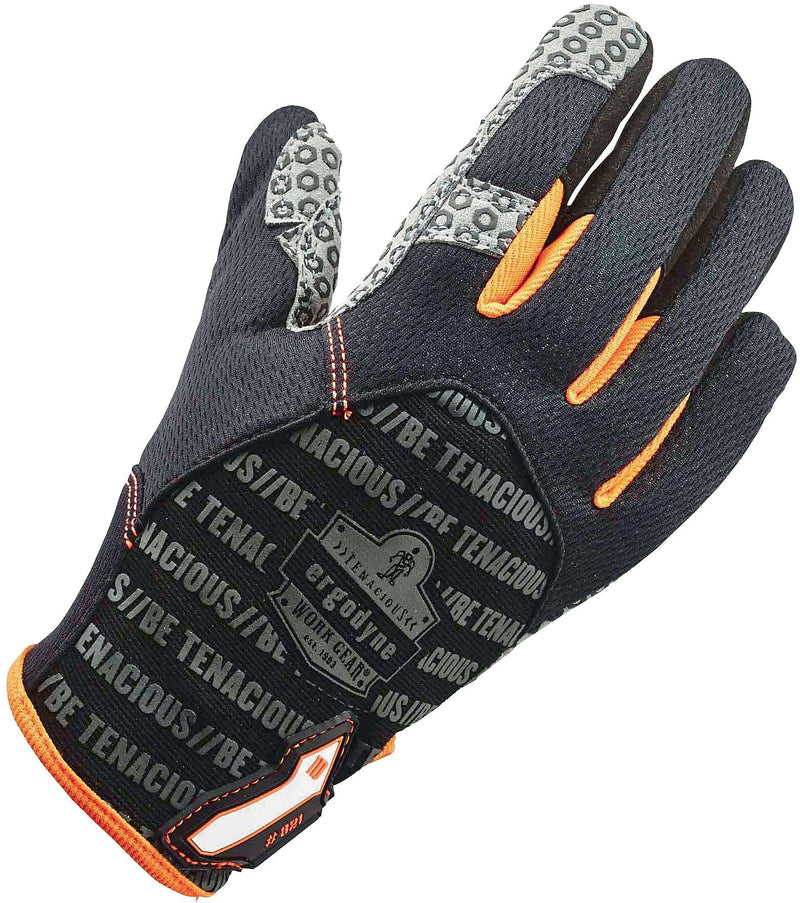 Ergodyne ProFlex 821 Smooth Surface Handling Glove, Black, MD, 1 Pair
