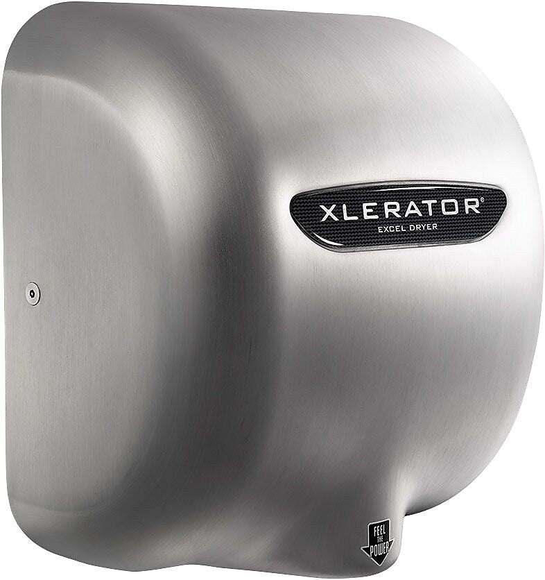 XLERATOR XL-SB 110-120V Hand Dryer, Brushed Stainless Steel Cover