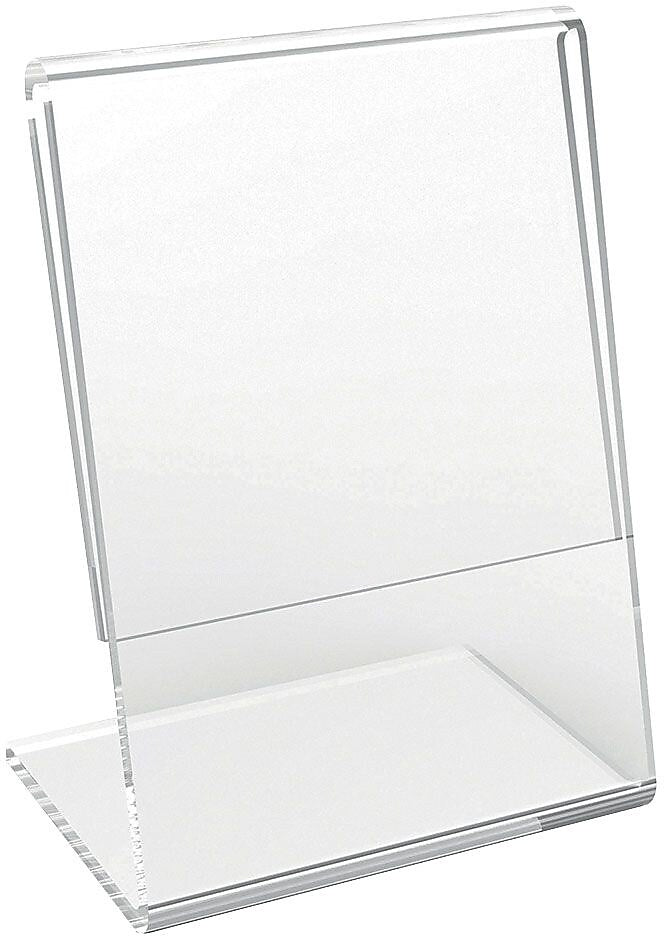 Deflect-O Document Holder, Table Top, Clear Plastic, 10/Pack (20004)