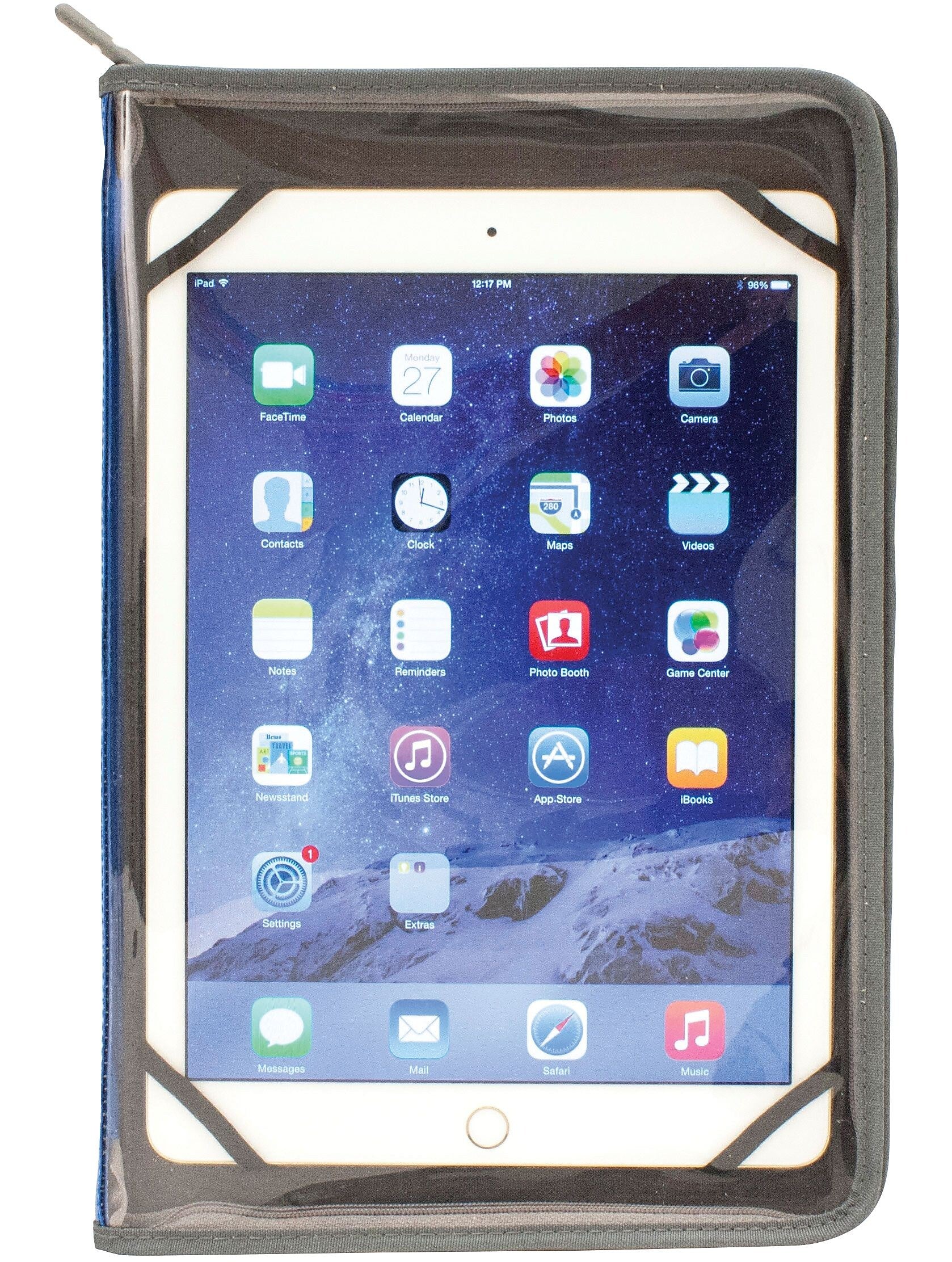 M-EDGE Universal Splash Case for 7" to 8" Tablets (U7-SL-NY-BL)