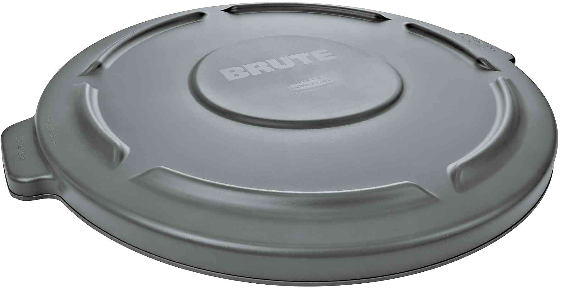 Rubbermaid BRUTE Indoor Lid, Gray Polyethylene, 32 Gal. (FG263100GRAY)