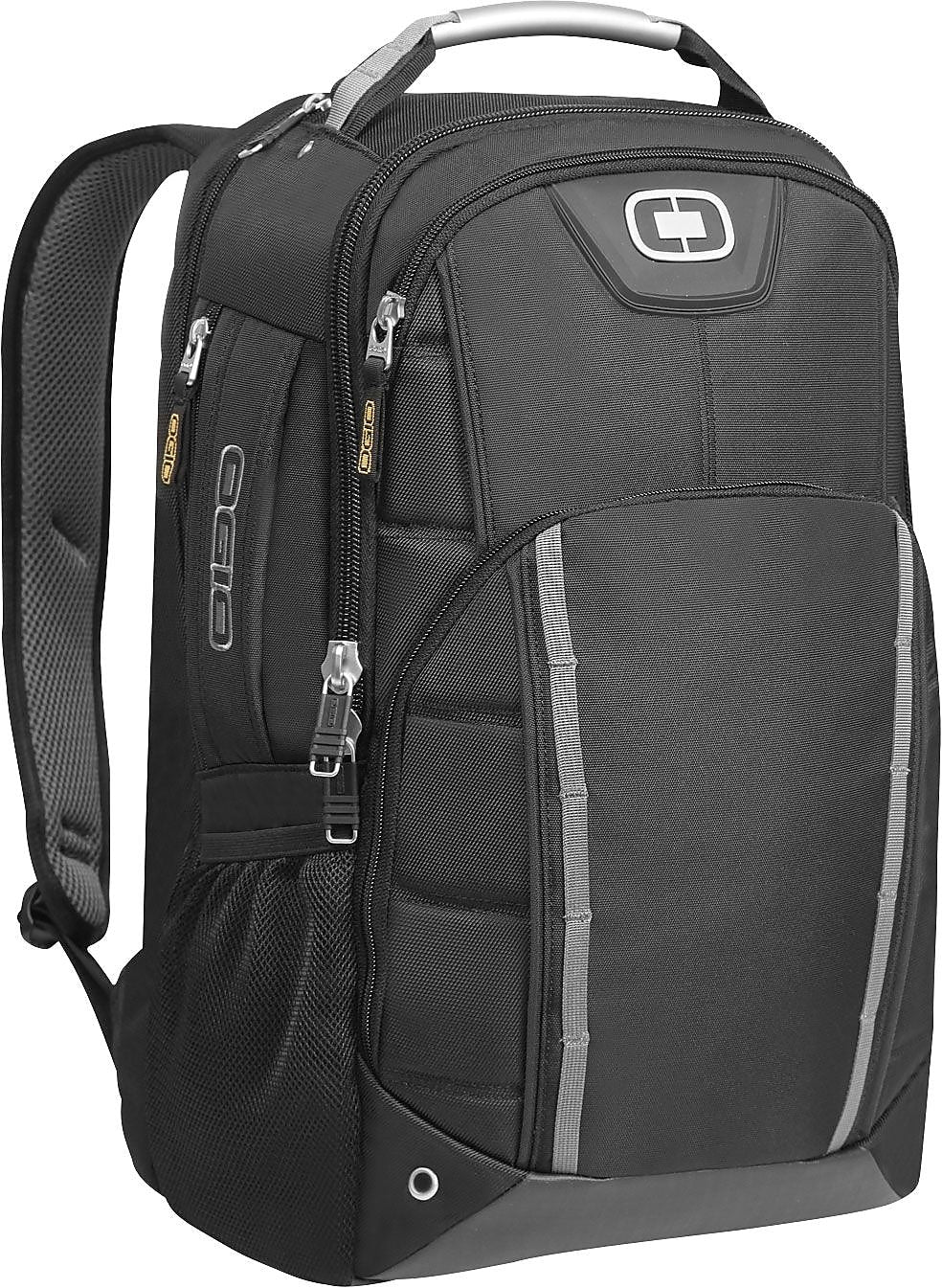 OGIO 17" Polyester Twill Axle Backpack, Black, 19.25"H x 13"W x 9.25"D