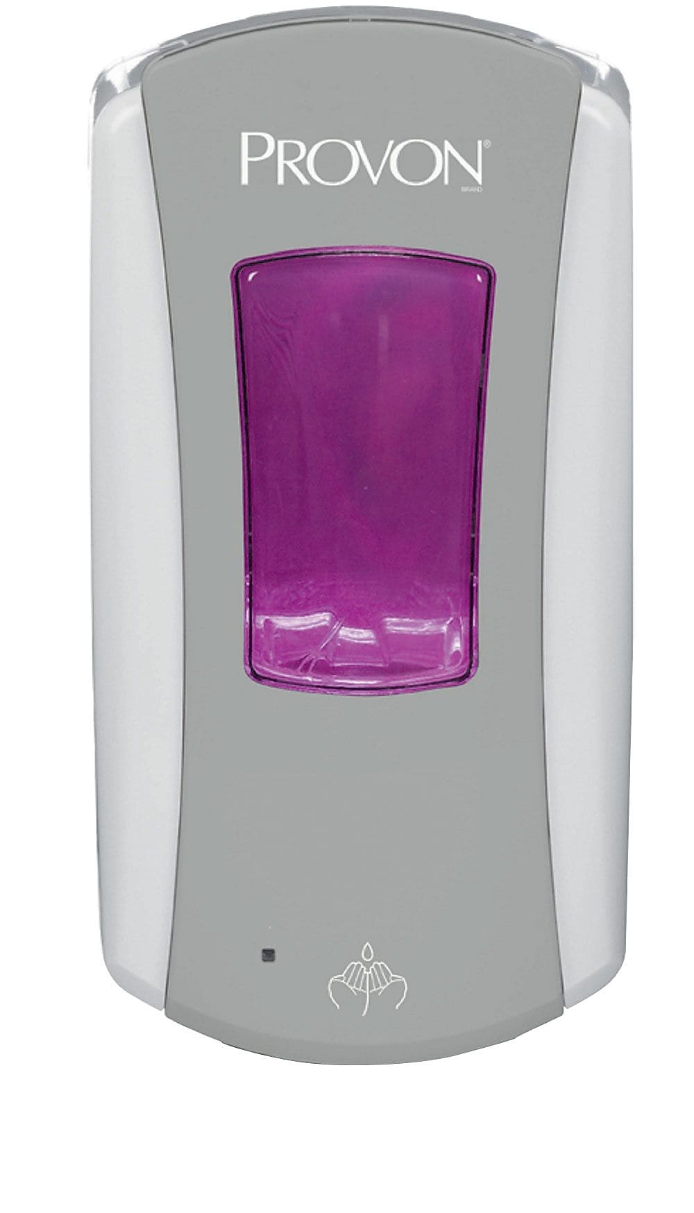 PROVON LTX 12 Automatic Wall Mounted Hand Soap Dispenser, Gray/Silver (1971-04)