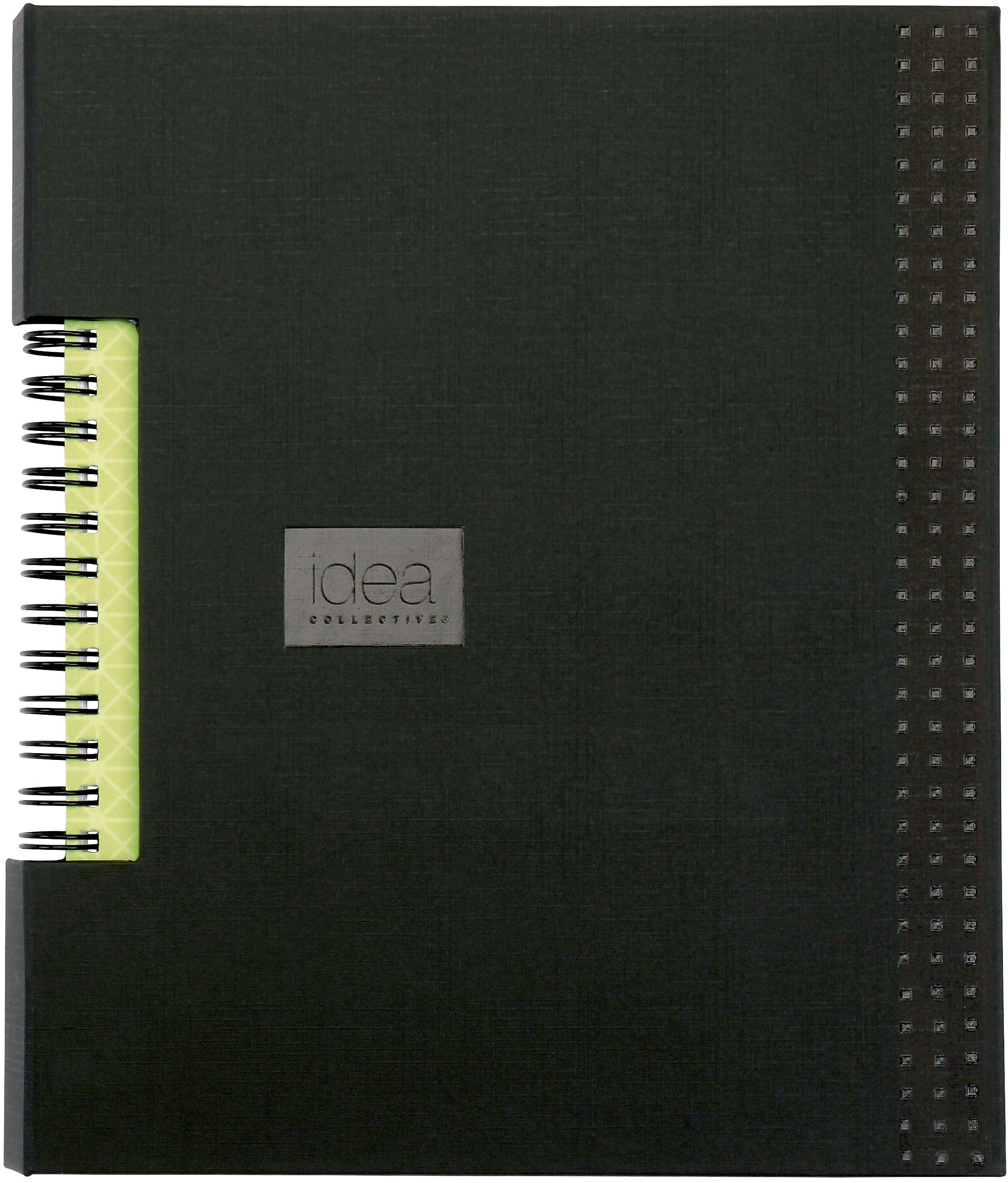 TOPS Oxford Idea Collective 1-Subject Professional Notebooks, 5.8" x 8.3", College Ruled, 80 Sheets, Black (56897)