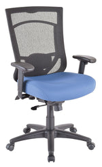 Tempur-Pedic TP7000 Mesh High Back Fabric Chair, Denim (TP7000-DENIM)