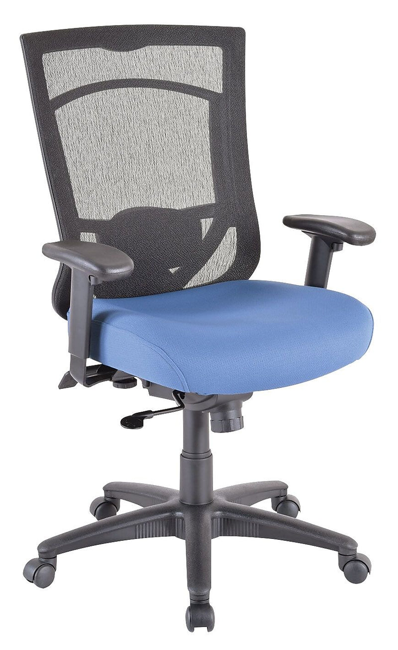 Tempur-Pedic TP7000 Mesh High Back Fabric Chair, Denim (TP7000-DENIM)