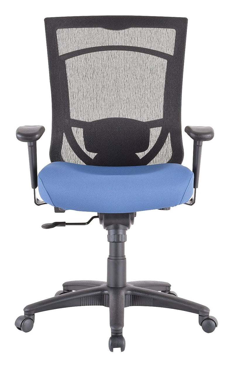Tempur-Pedic TP7000 Mesh High Back Fabric Chair, Denim (TP7000-DENIM)