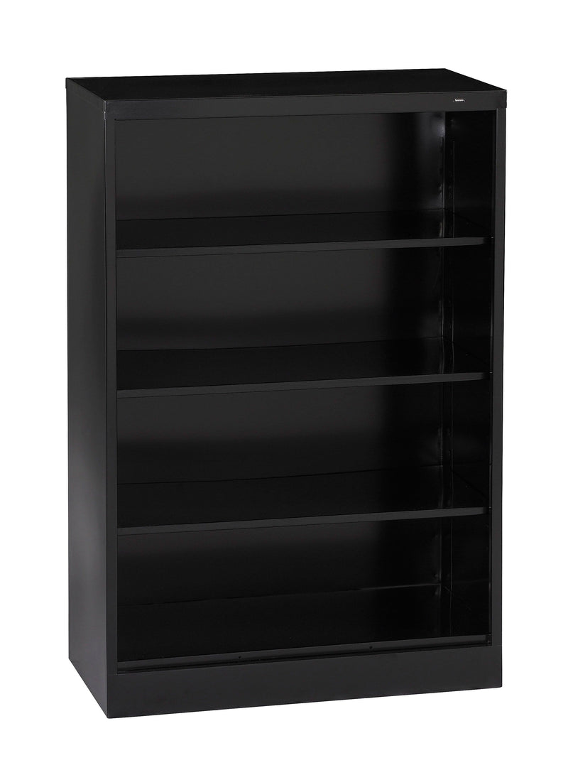 Tennsco 55"H Welded Bookcase, Black (TNN-BC1852BK)