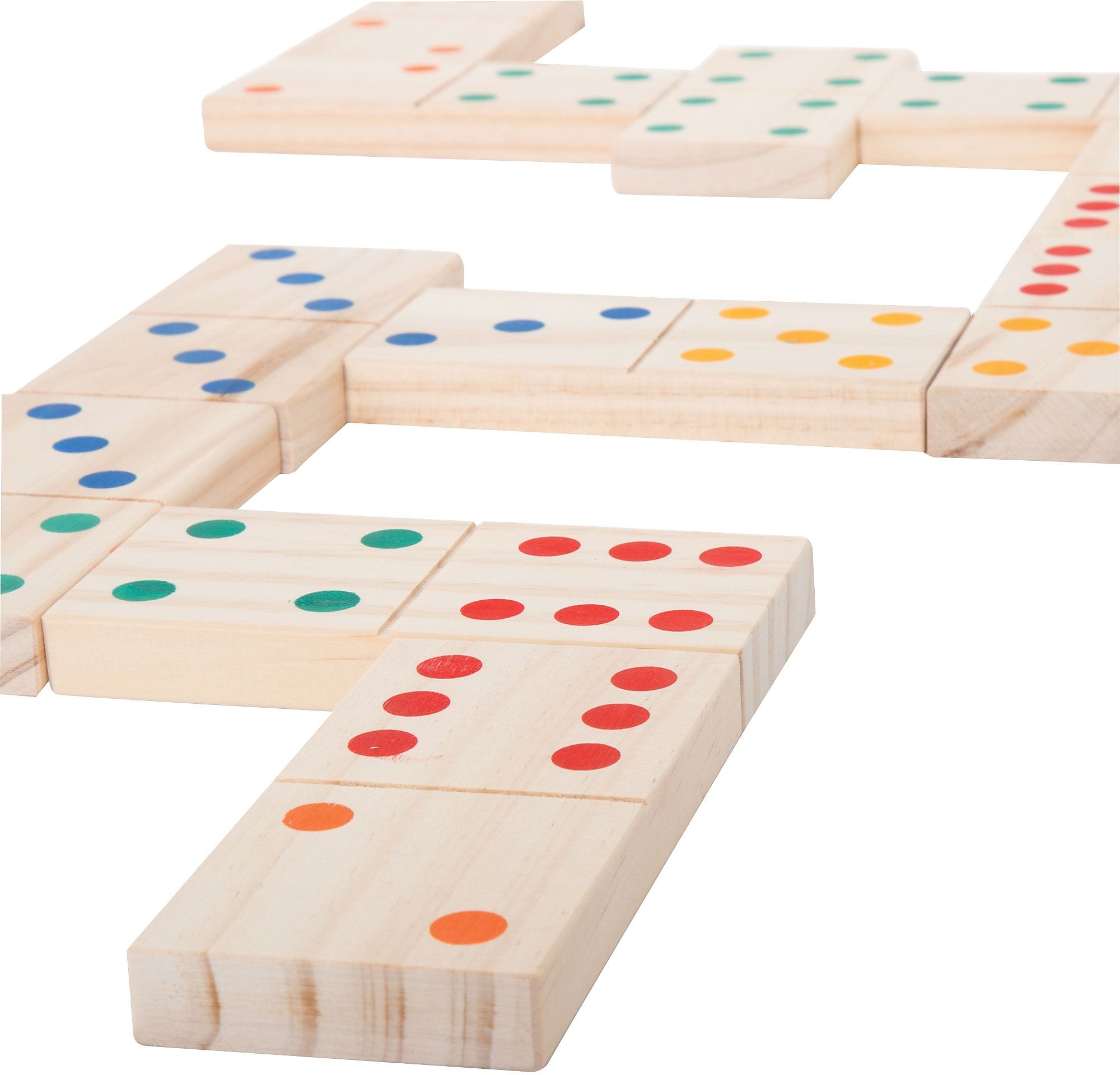 Hey! Play! Giant Wooden Dominoes Set (886511971189)