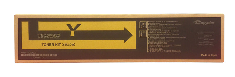 Kyocera TK-8509Y Yellow Standard Yield Toner Cartridge