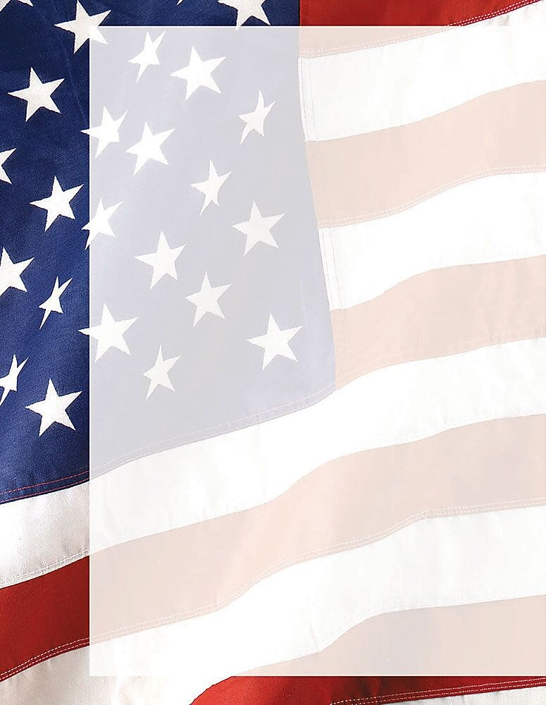Great Papers! Everyday Letterhead, Old Glory, 80/Pack (2013187)