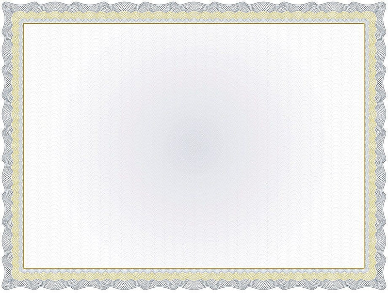 Great Papers Twisty Graph Certificates, 8.5" x 11", Navy Blue, 15/Count (2013295)