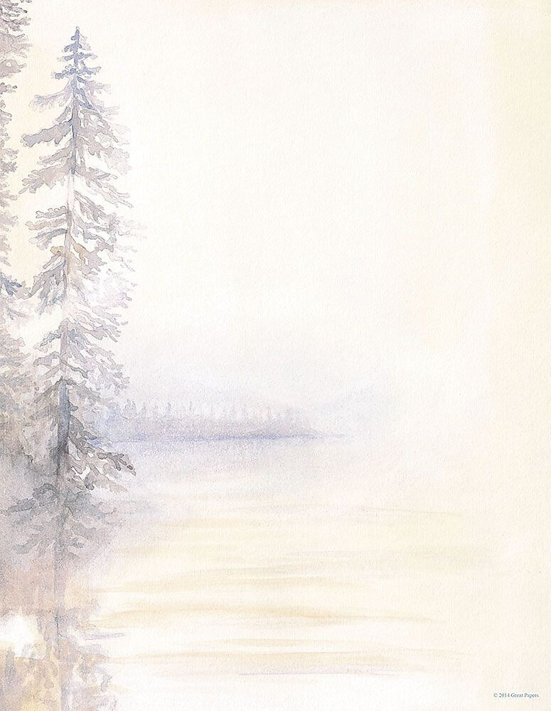 Great Papers! Morning Mist Letterhead 8.5" x 11" 80 count (2014250)