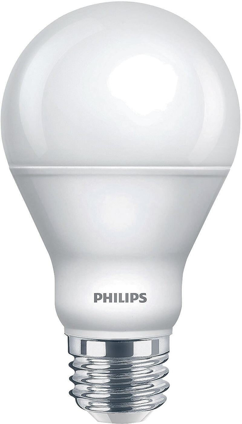 Philips LED A19 Lamp, 8.8W, Soft White, 6 Bulbs, Each (550442)