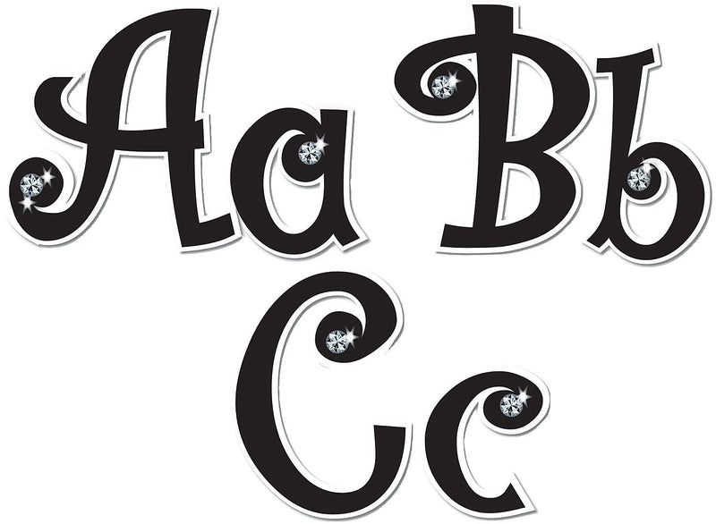 Teacher Created Resources Bling Letters with Jewels 5" Text Letters, 395/Pack