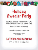 Great Papers! Holiday Stationery 8.5" x 11" Holiday Sweater 80 count (2015097)
