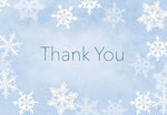 Great Papers! Merry Snowflake Thank You Note Card, 4.875" x 3.375", 50 note cards and 50 envelopes