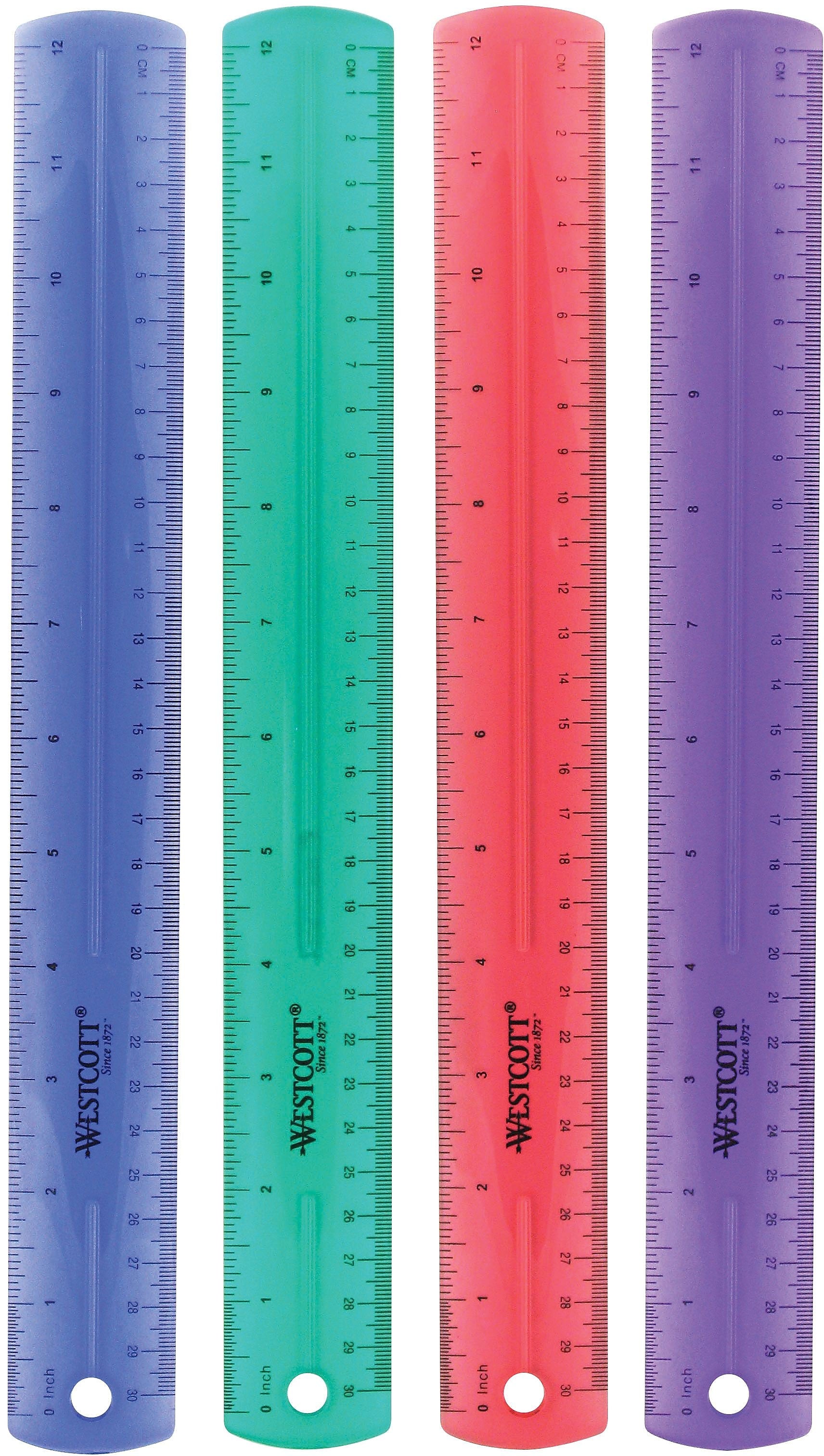Westcott 12" Standard Ruler (12975)