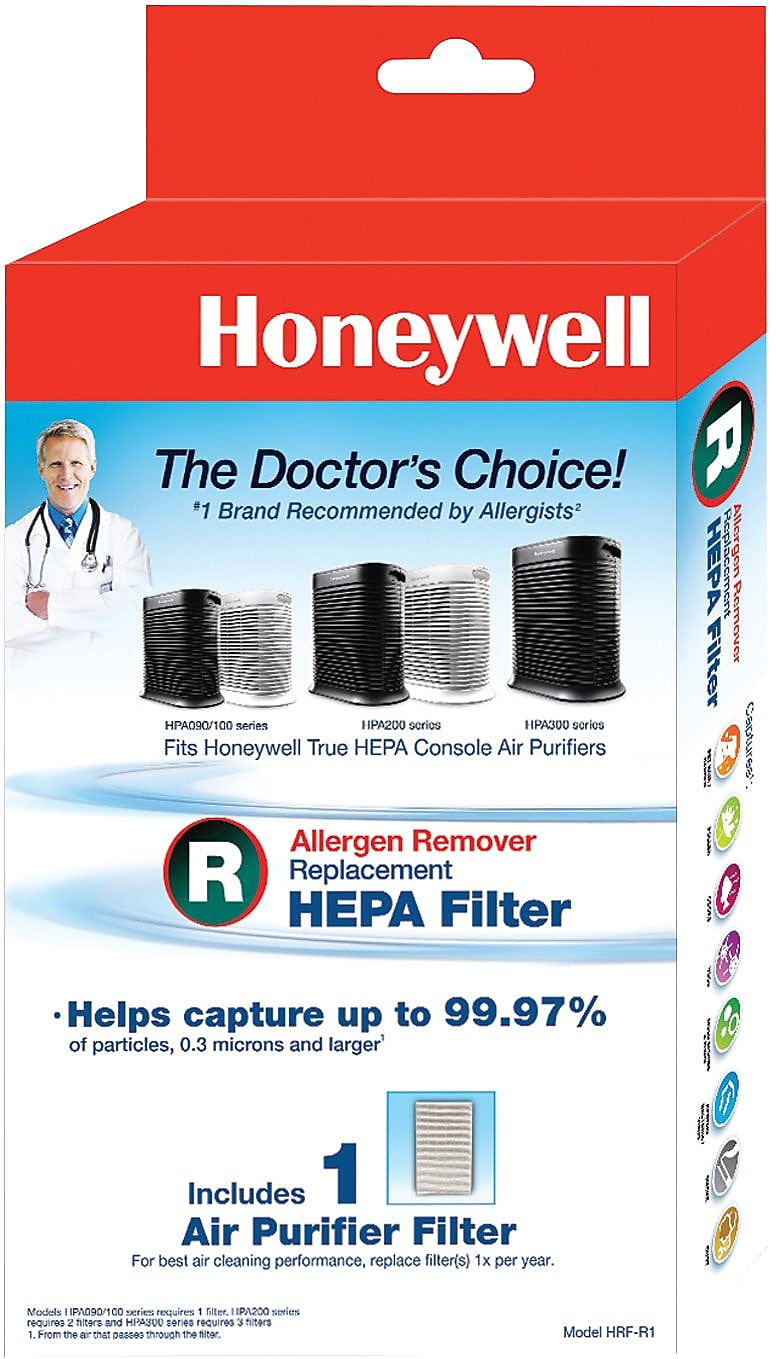 Honeywell True HEPA Air Purifier Replacement Filter (HRF-R1)