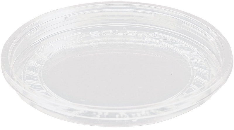 Solo Bare® Eco-Forward® RPET Deli Container Lids, 8-oz, Clear, 50/Pack, 10 Packs/Carton