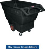 Rubbermaid® Standard Duty Tilt Truck, Black, 120 gal. (FG101300BLA)