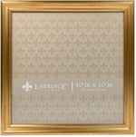 Lawrence Frames 10x10 Sutter Burnished Gold Picture Frame