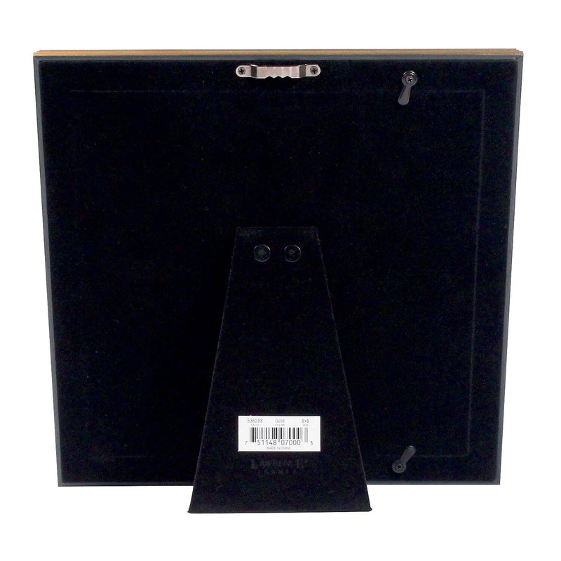 Lawrence Frames 8x8 Sutter Burnished Gold Picture Frame