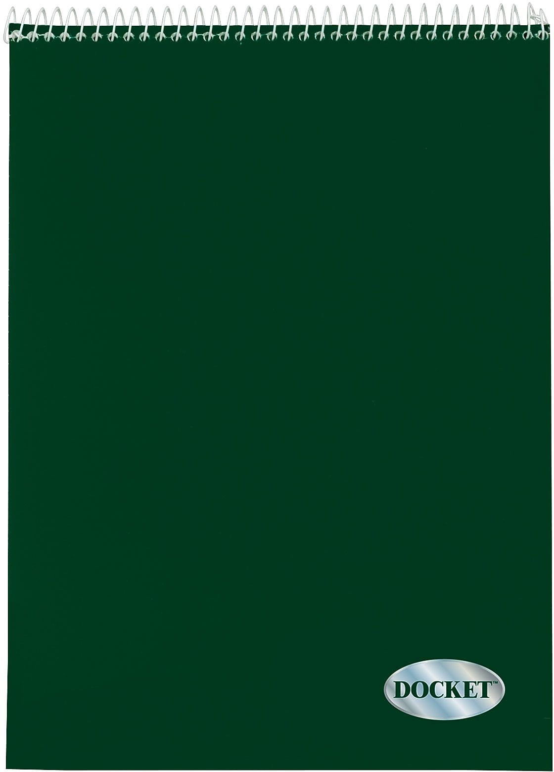 TOPS Docket Graph Pad, 8-1/2" x 11-3/4", 4 x 4 Graph Ruled, Blue, 70 Sheets/Pad (63801)