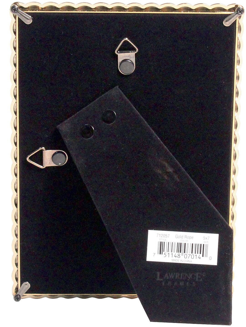 Lawrence Frames 5x7 Golden Rope Picture Frame