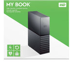 WD My Book, 4TB USB 3.0 External Hard Drive, Black (WDBBGB0040HBK)