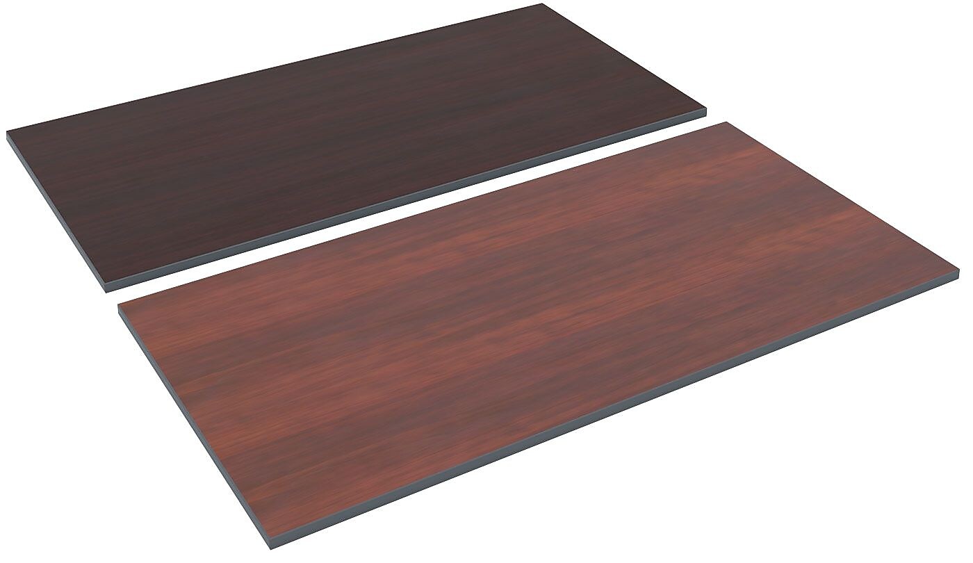 Alera® Reversible Laminate Table Top, Rectangular, 60w x 30d, Medium Cherry/Mahogany