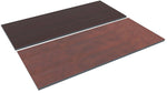 Alera® Reversible Laminate Table Top, Rectangular, 72w x 30d, Medium Cherry/Mahogany