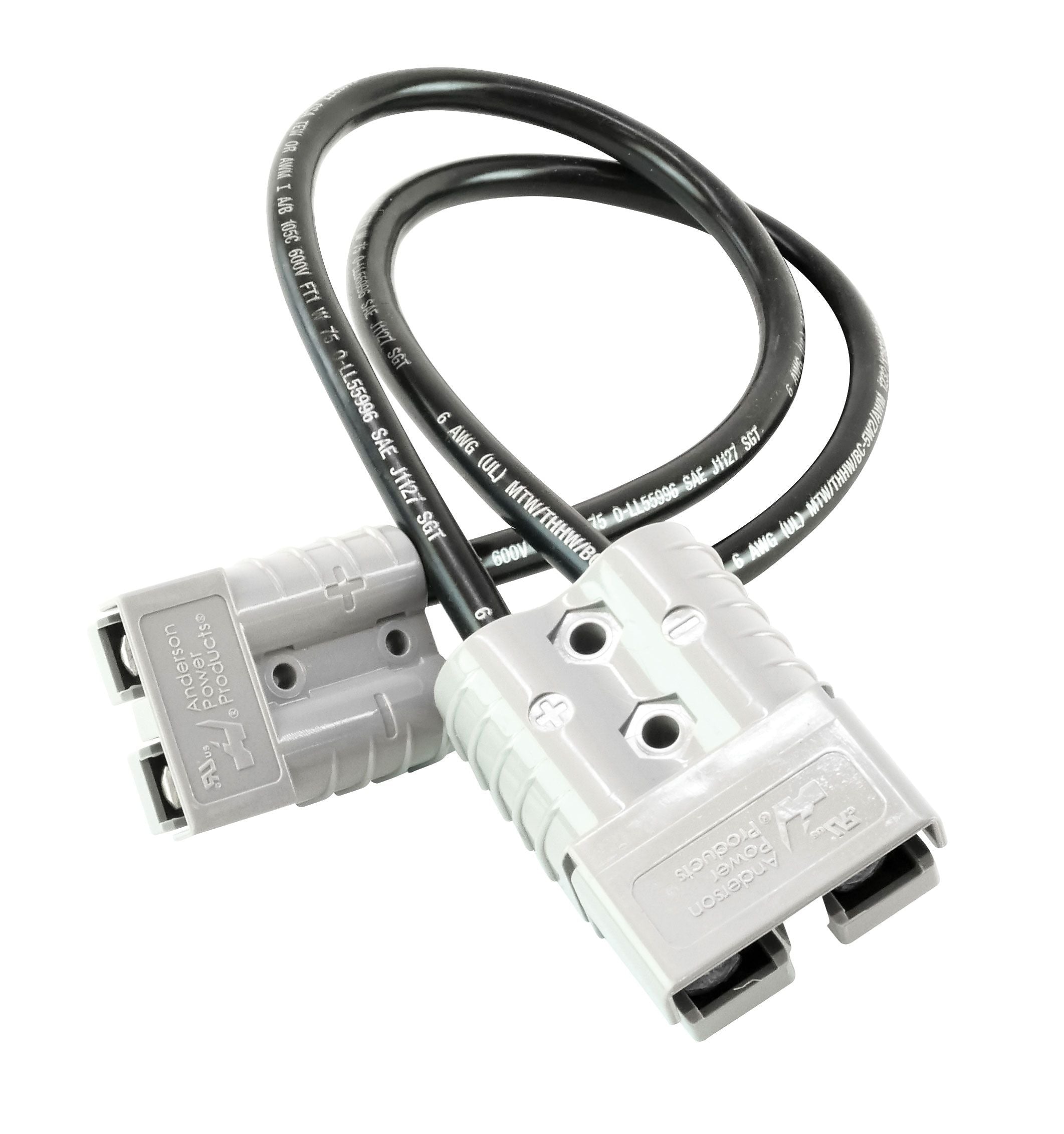 TASKI® swingo® 2500 SB50 Gray to SB175 Gray Pigtail Connector