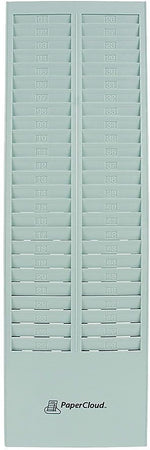 PaperCloud™ Time Card Rack 50 Slot (PCTCR50)