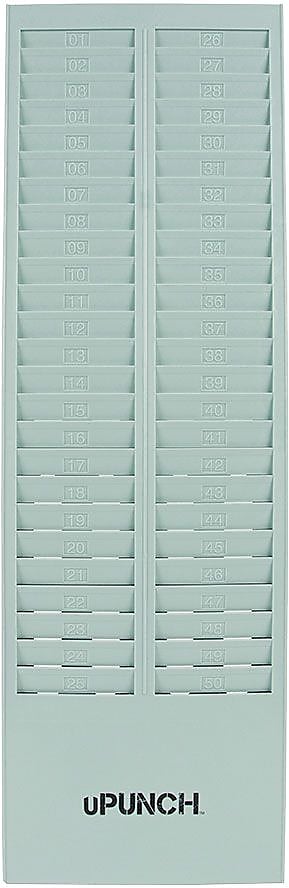 uPunch Time Card Rack, 50 Pocket (HNTCR50)