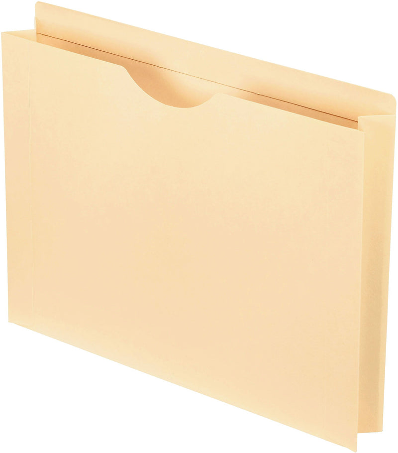 Pendaflex Smart Shield Manila Reinforced File Jackets, Top Tab, 2" Expansion, Letter Size, 50/Box (22025EE)