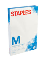 Staples 11" x 17" Multipurpose Paper, 20 lbs., 96 Brightness, 500/Ream (05033)