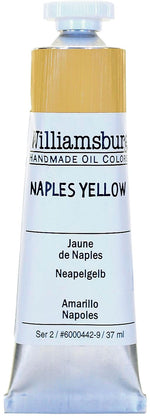 Williamsburg Handmade Oil Colors, Naples Yellow, 37 ml
