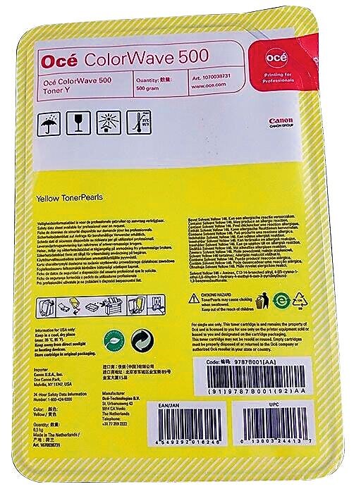 Oce 1070038731 Yellow Standard Yield Toner Cartridge