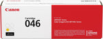 Canon 046 Yellow Standard Yield Toner Cartridge, Prints Up to 2,300 Pages (1247C001)