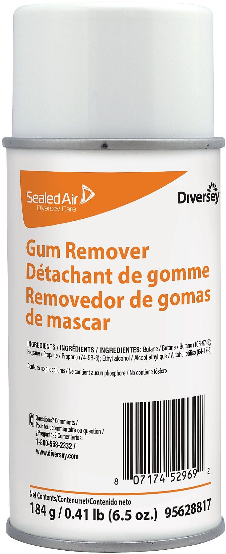 Diversey Gum Remover, 6.5 oz. (95628817)